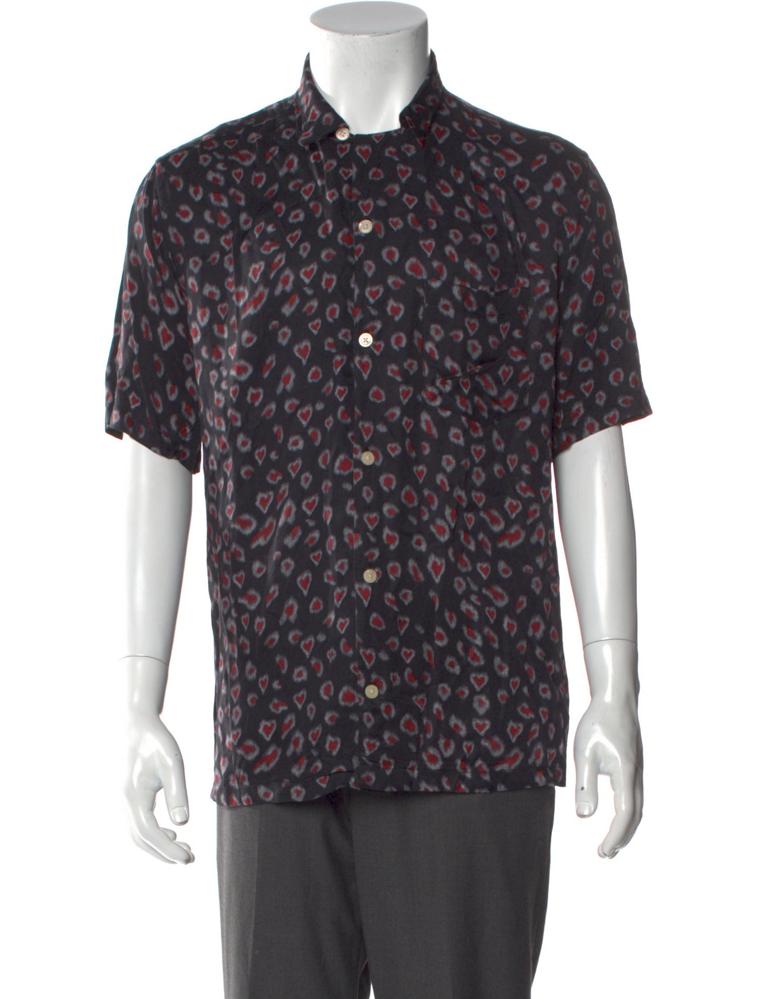 AllSaints Printed Short Sleeve Shirt