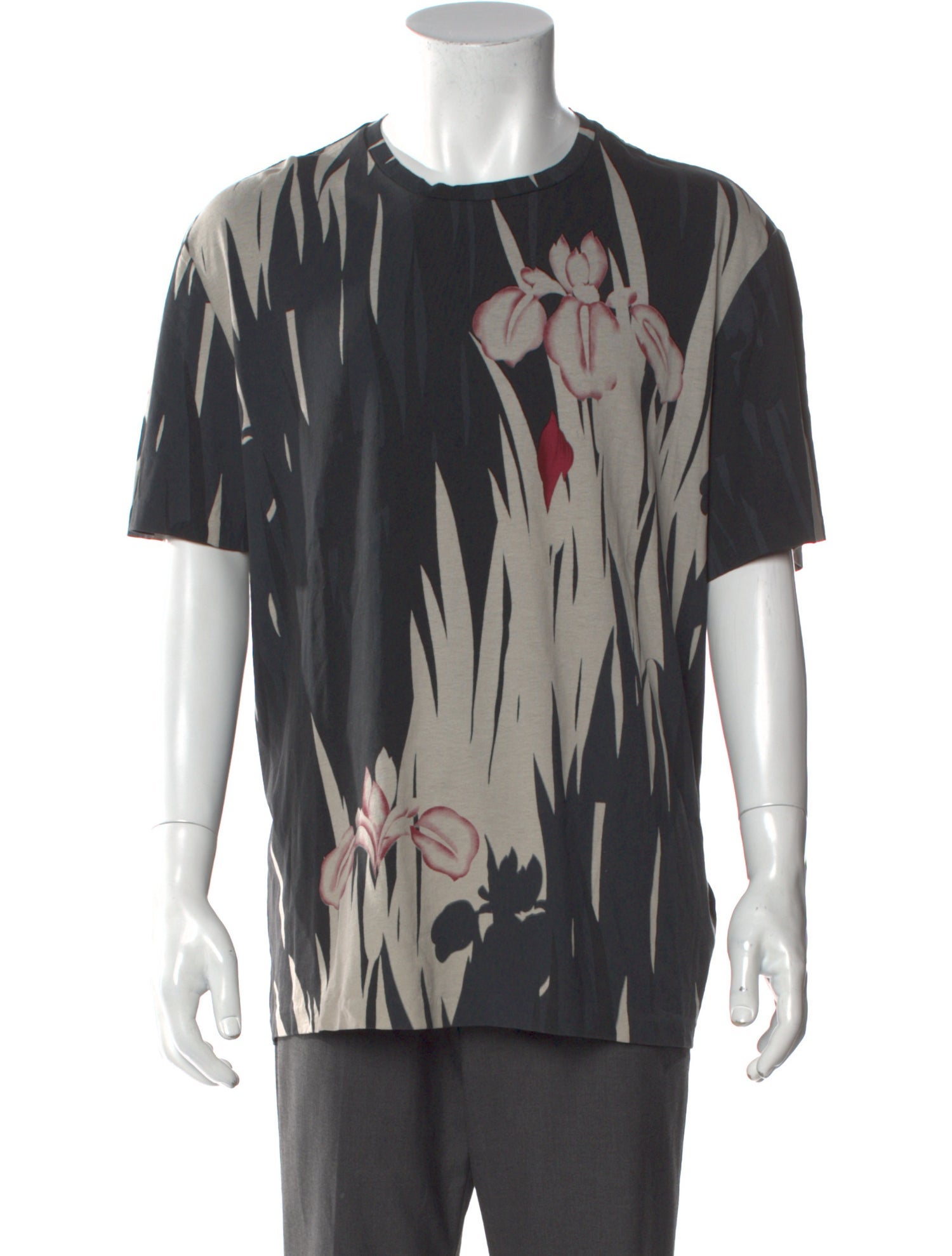 AllSaints Graphic Print Crew Neck T-Shirt
