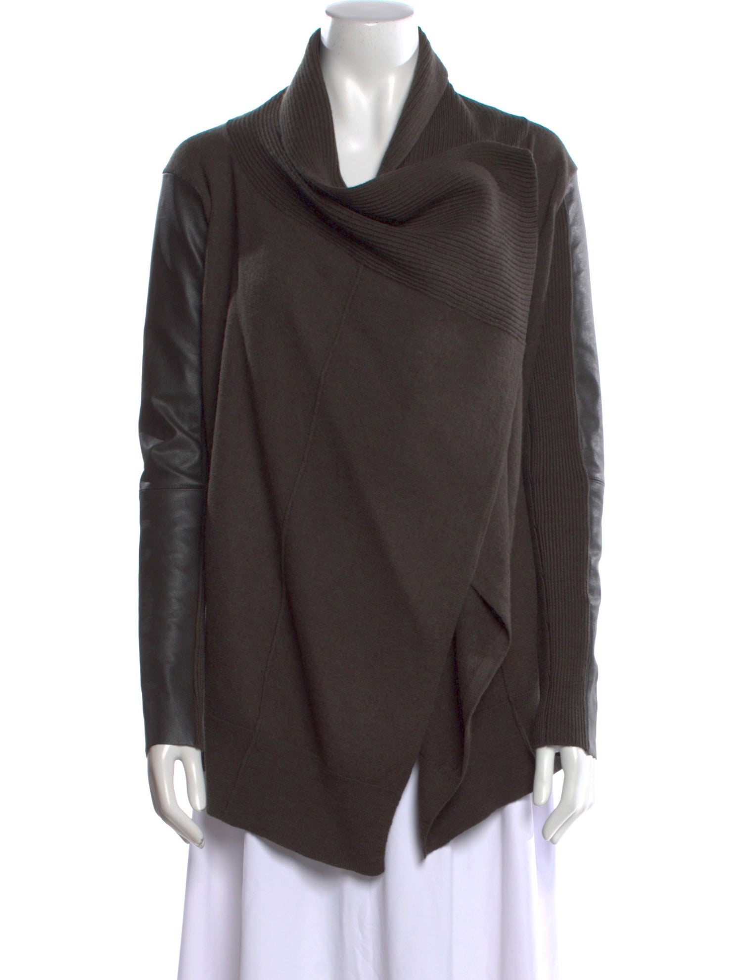 AllSaints Merino Wool Cowl Neck Sweater