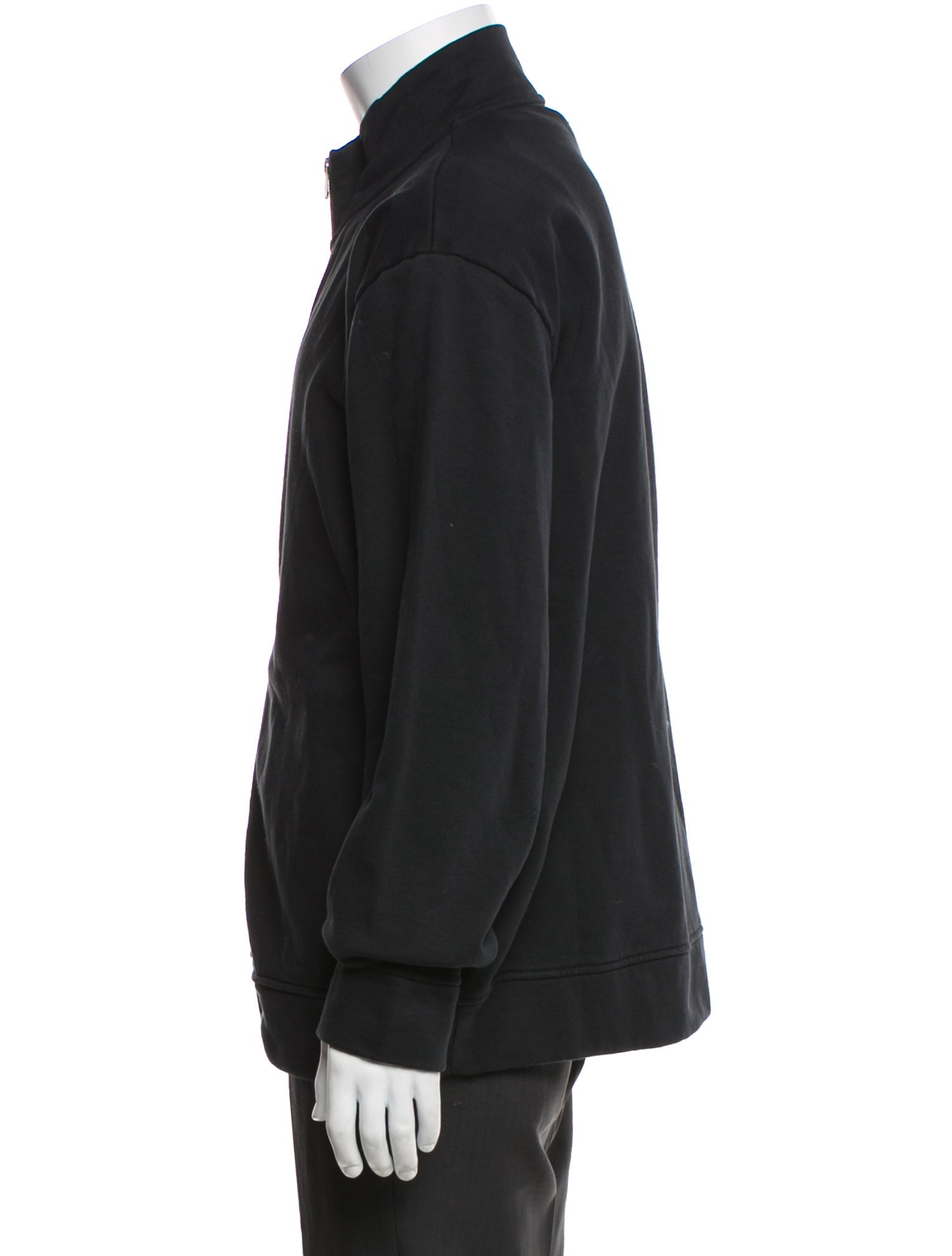 AllSaints Mock Neck Long Sleeve Sweatshirt