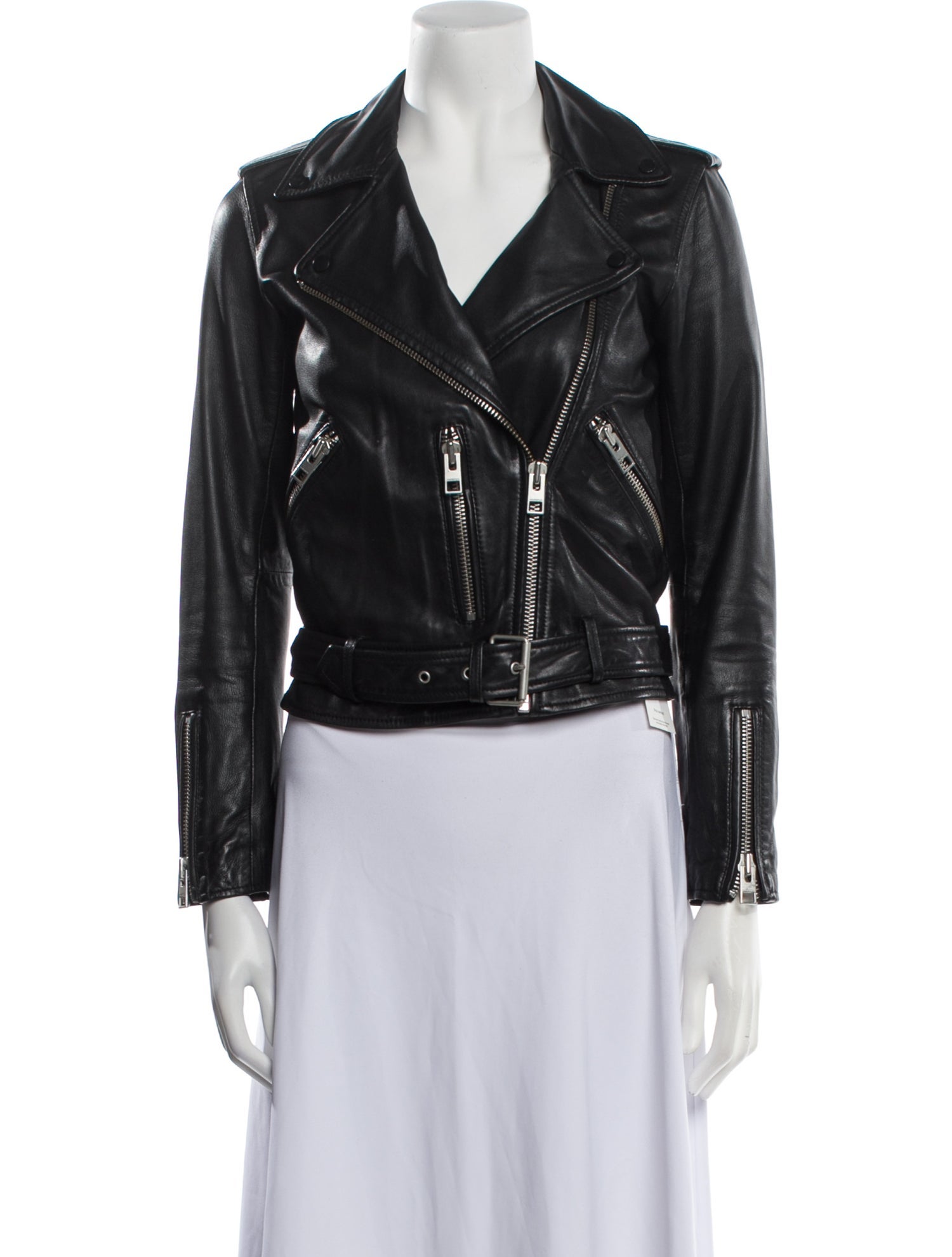 AllSaints Leather Biker Jacket