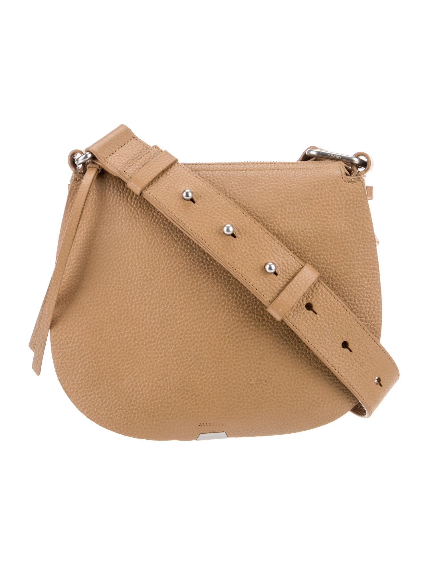 AllSaints Leather Messenger Bag