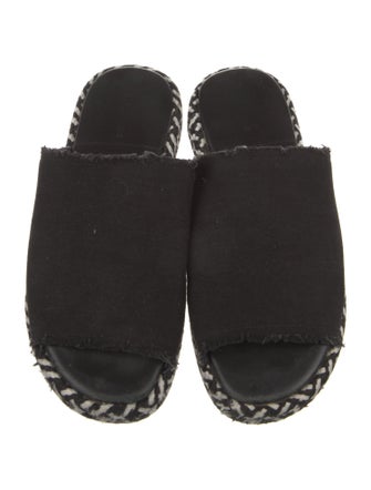 AllSaints Raw-Edge Trim Slides
