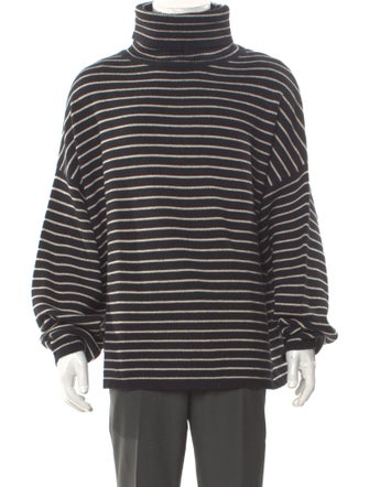 AllSaints Striped Turtleneck Pullover
