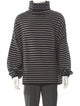 AllSaints Striped Turtleneck Pullover