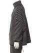 AllSaints Striped Turtleneck Pullover