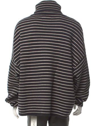 AllSaints Striped Turtleneck Pullover