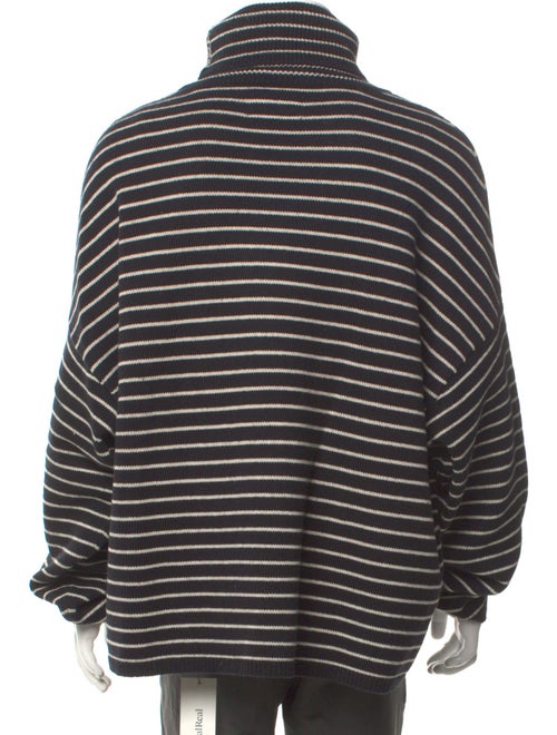 AllSaints Striped Turtleneck Pullover
