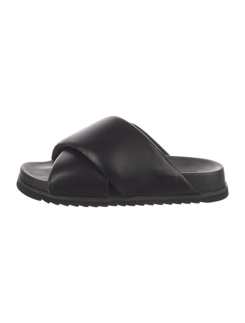 AllSaints Leather Slides