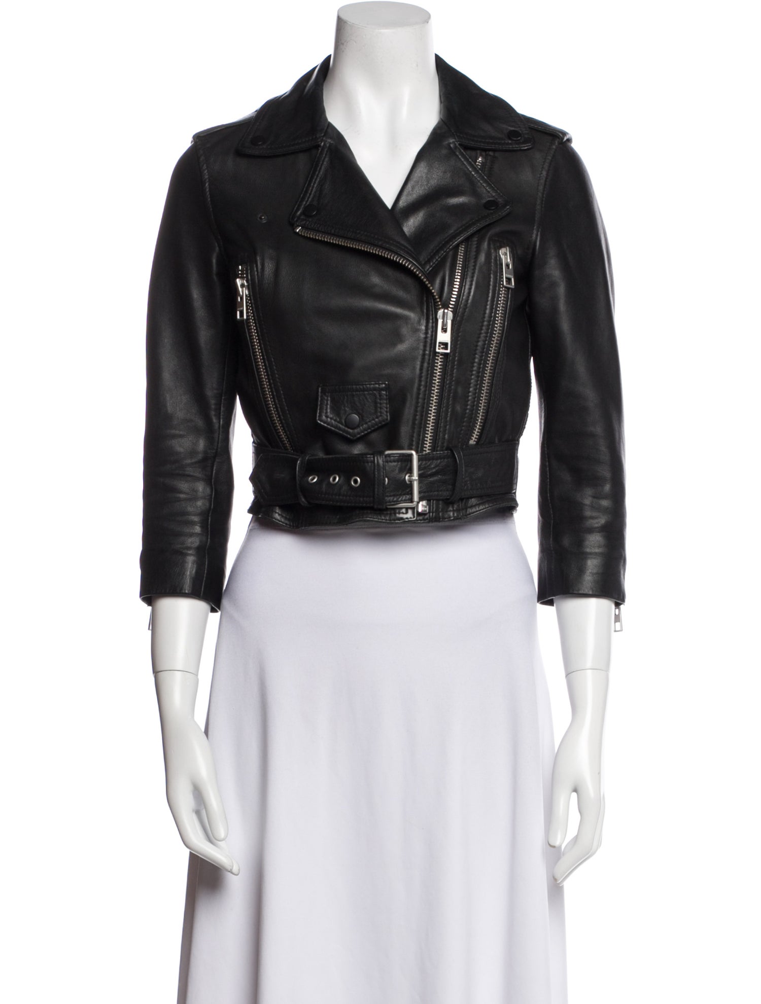 AllSaints Leather Biker Jacket