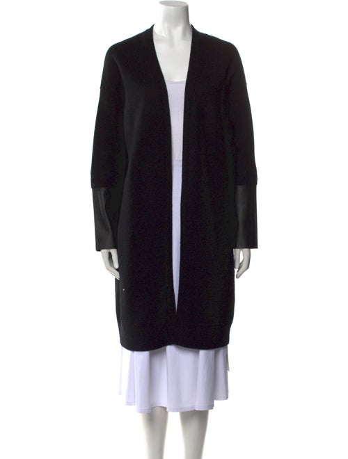 AllSaints Merino Wool Open Front Sweater