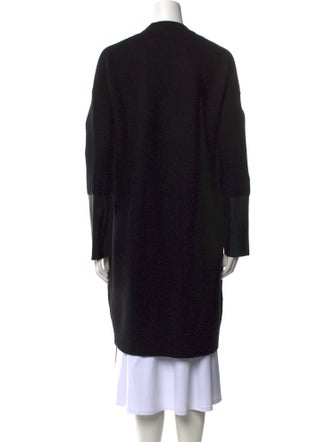 AllSaints Merino Wool Open Front Sweater