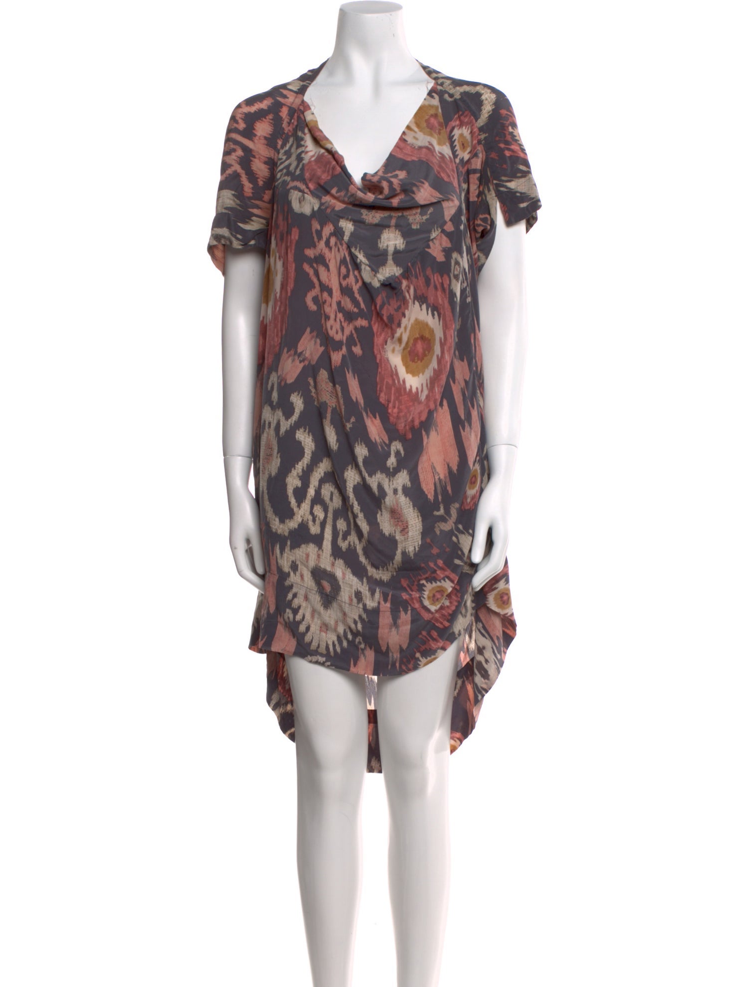 AllSaints Silk Mini Dress