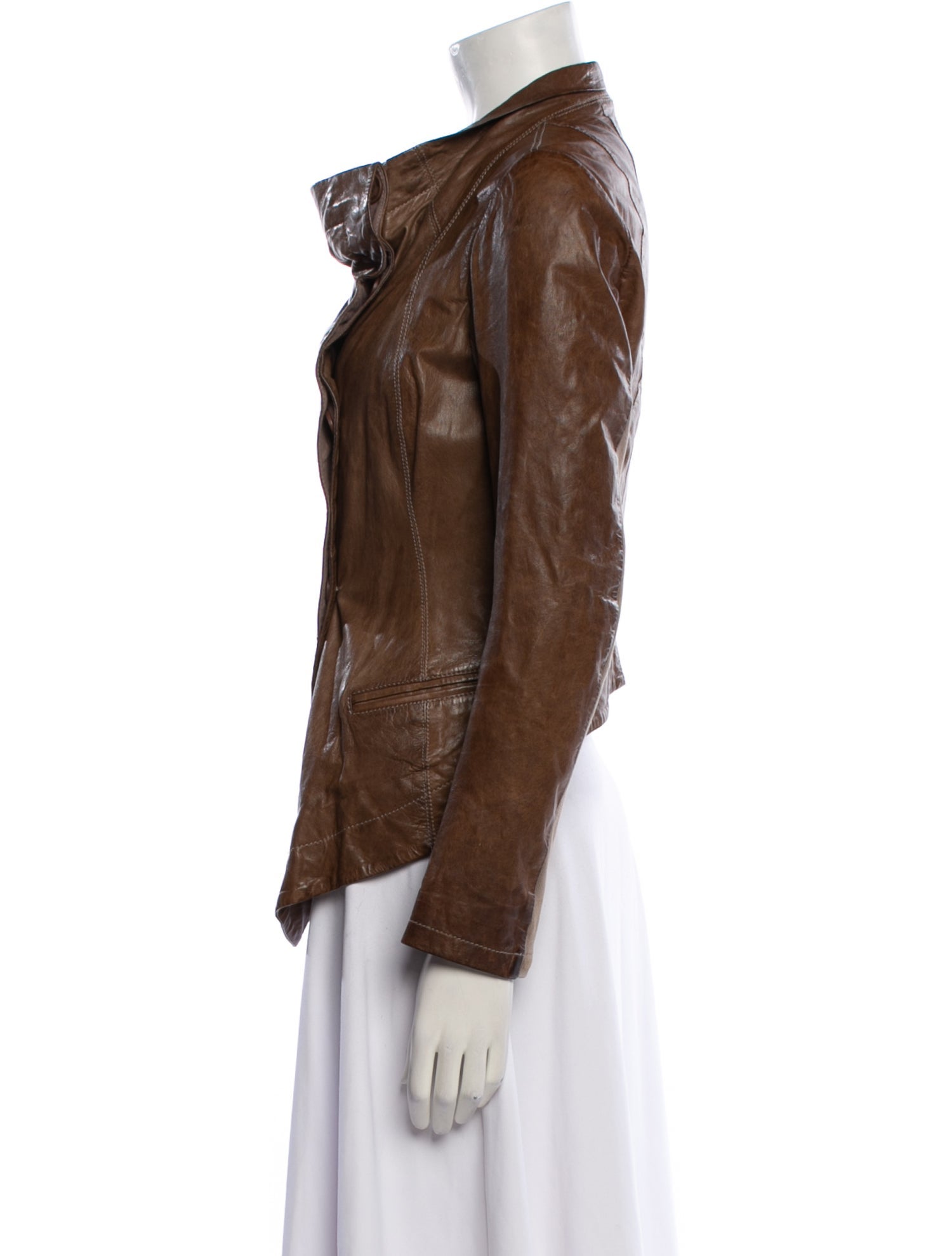 AllSaints Leather Biker Jacket