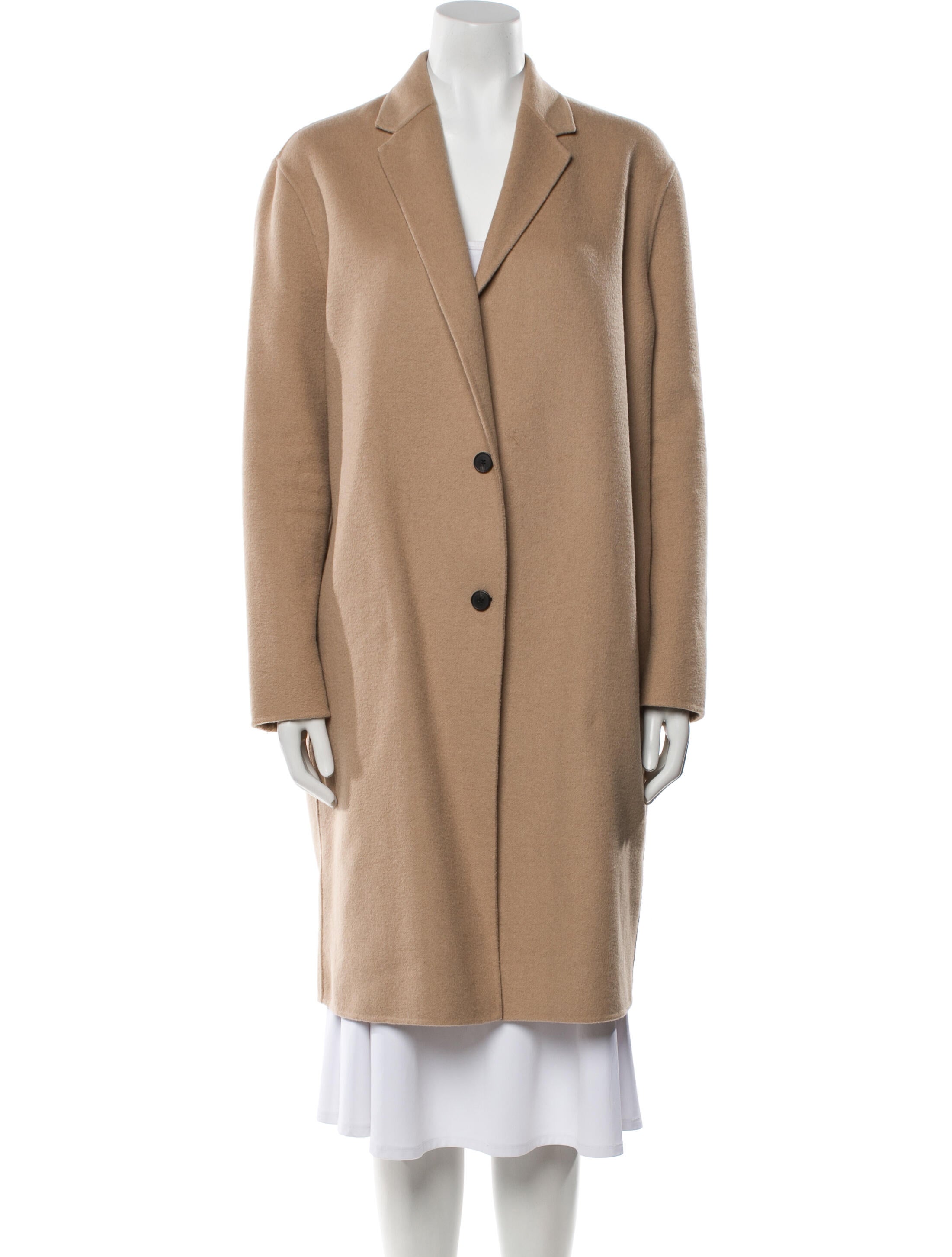 AllSaints Wool Peacoat