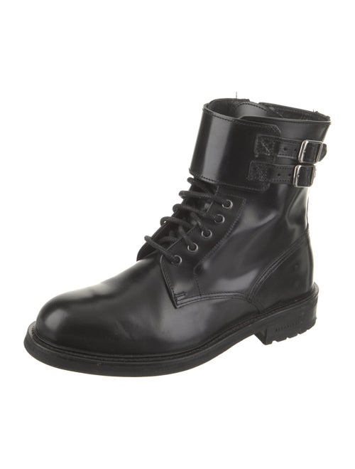 AllSaints Leather Combat Boots