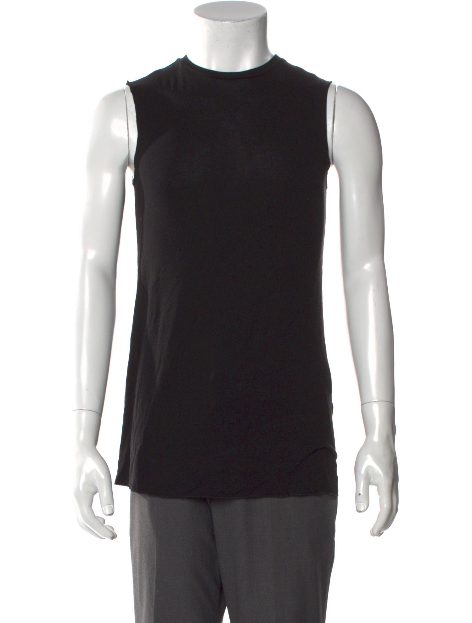 AllSaints Crew Neck Sleeveless T-Shirt