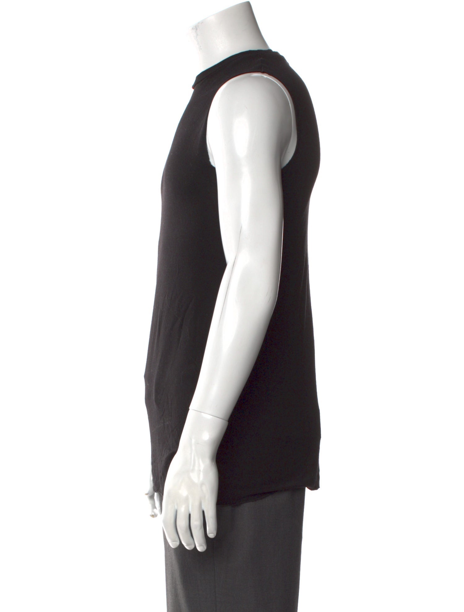 AllSaints Crew Neck Sleeveless T-Shirt