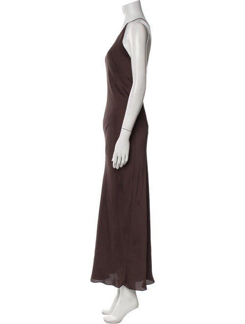 AllSaints Scoop Neck Long Dress