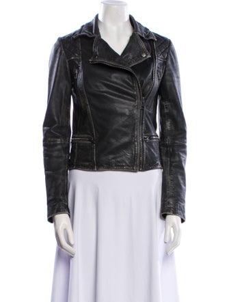 AllSaints Leather Biker Jacket