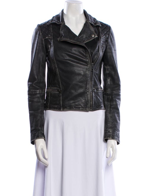 AllSaints Leather Biker Jacket