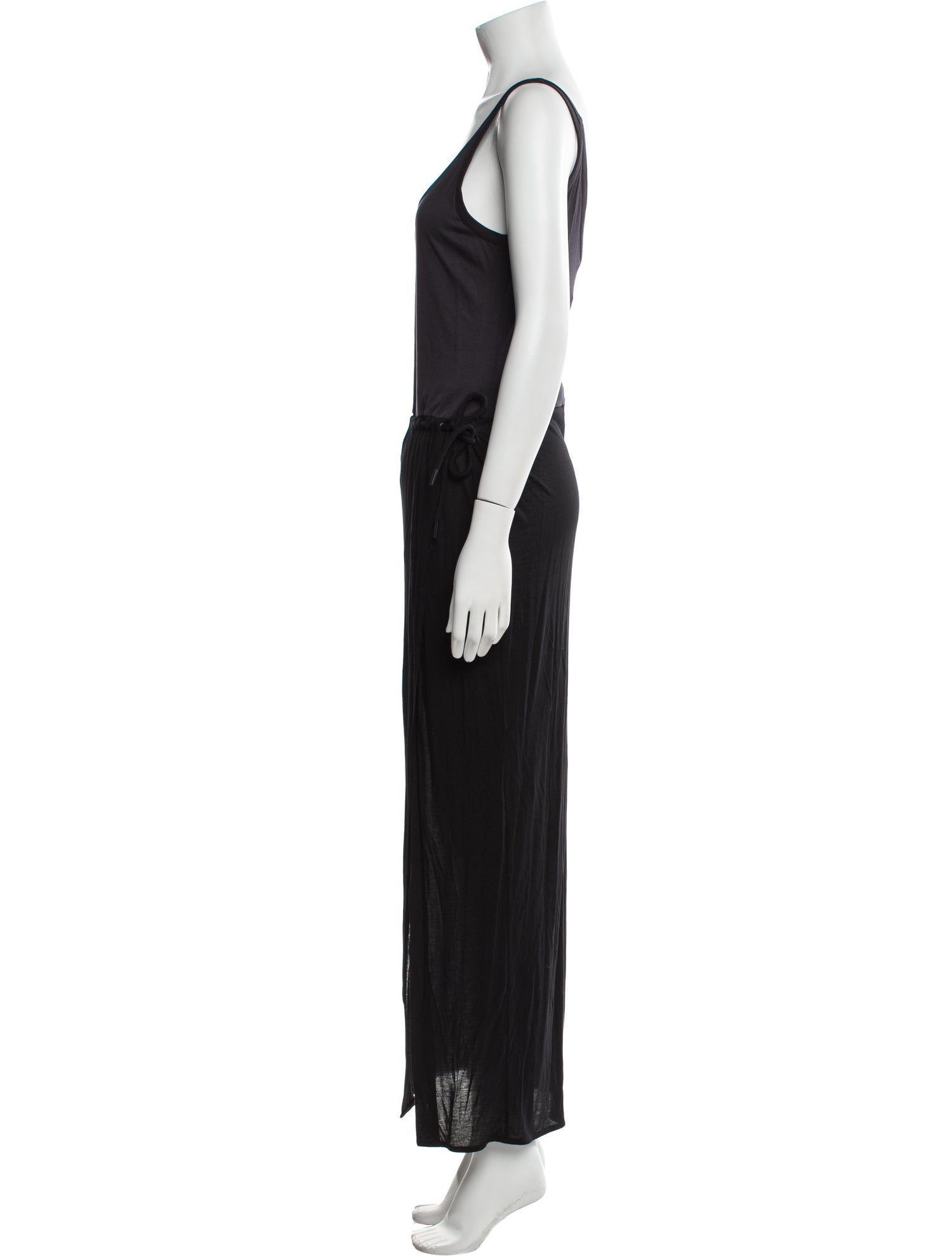 AllSaints Scoop Neck Long Dress