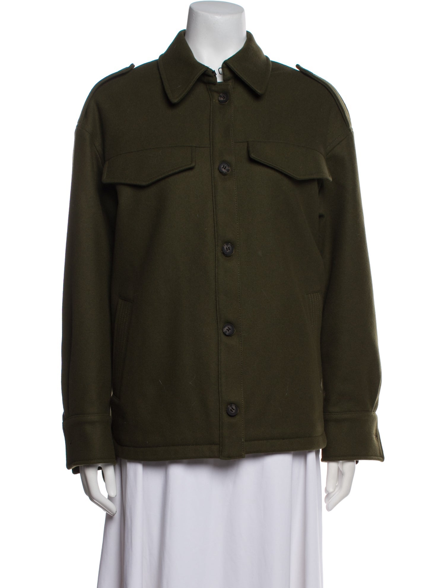 AllSaints Wool Utility Jacket