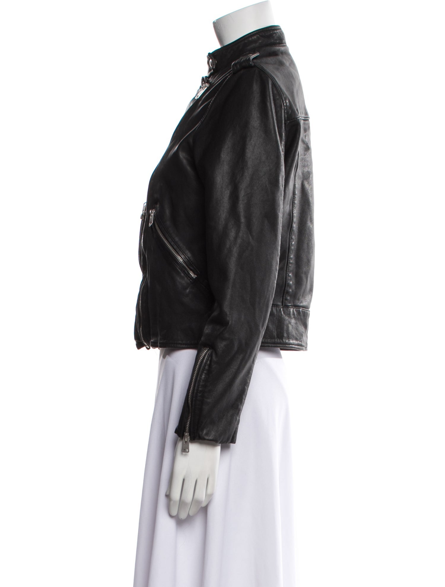 AllSaints Leather Biker Jacket