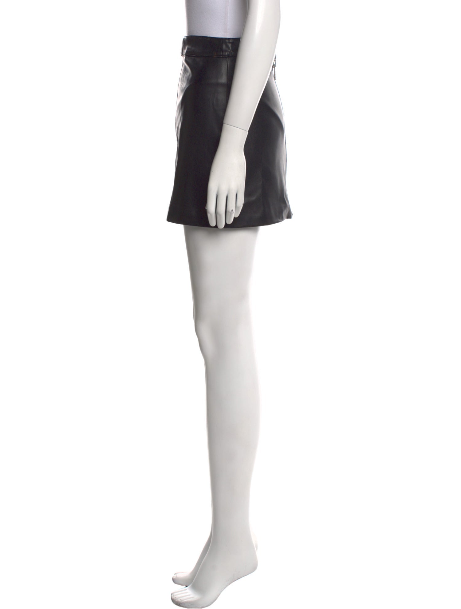 AllSaints Faux Leather Mini Skirt