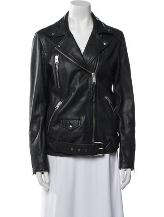 AllSaints Leather Biker Jacket