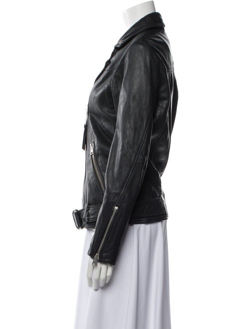 AllSaints Leather Biker Jacket