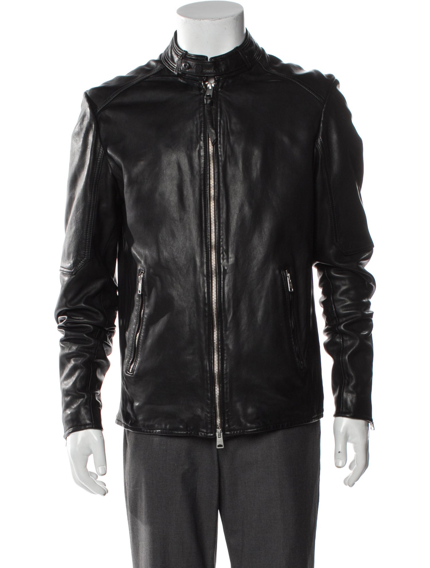AllSaints Leather Moto Jacket