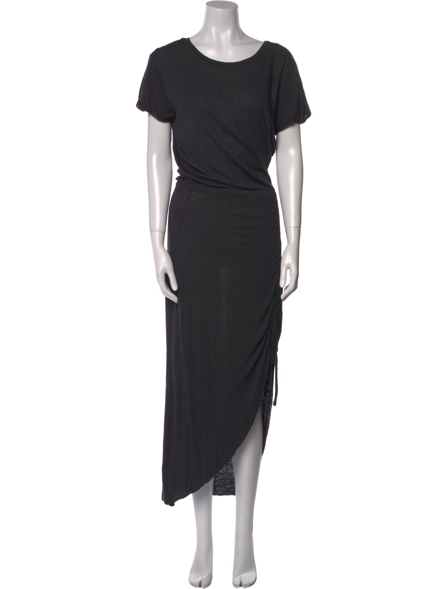 AllSaints Scoop Neck Long Dress