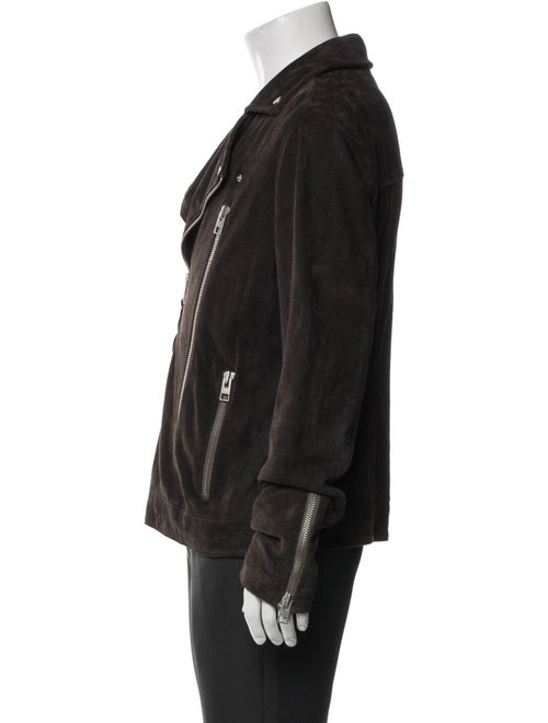 AllSaints Goat Leather Moto Jacket