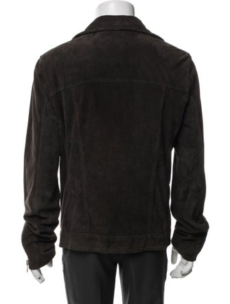 AllSaints Goat Leather Moto Jacket