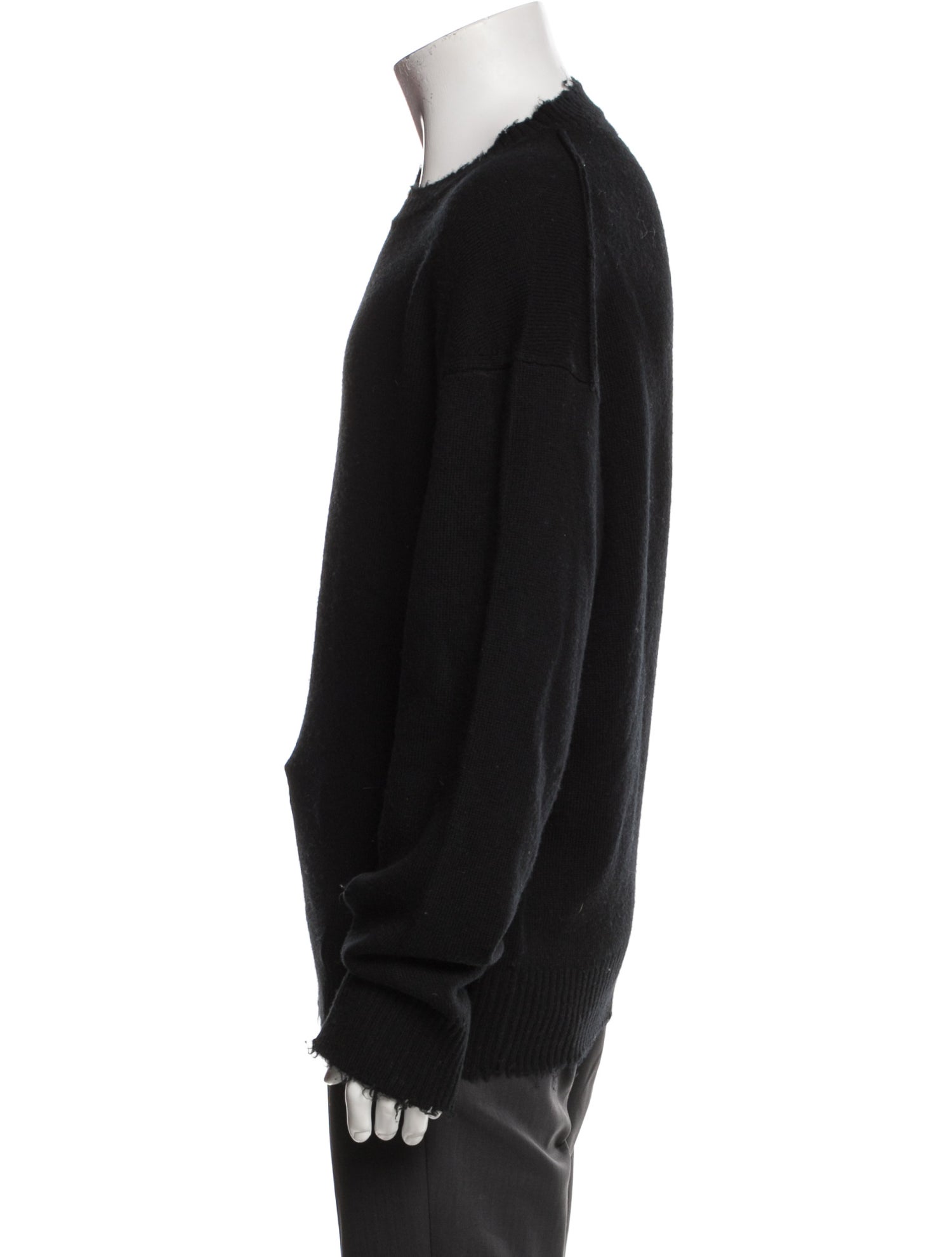 AllSaints Wool Crew Neck Pullover