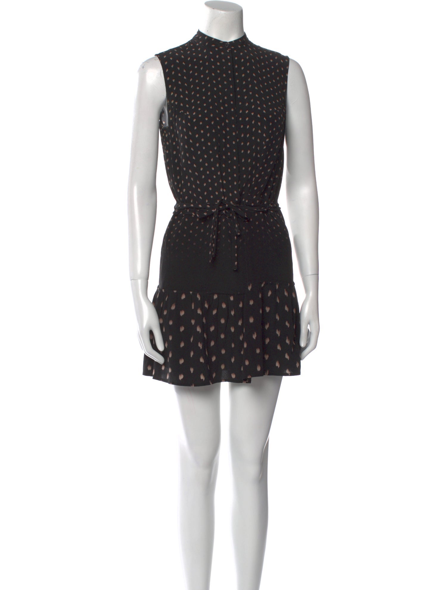 AllSaints Silk Mini Dress