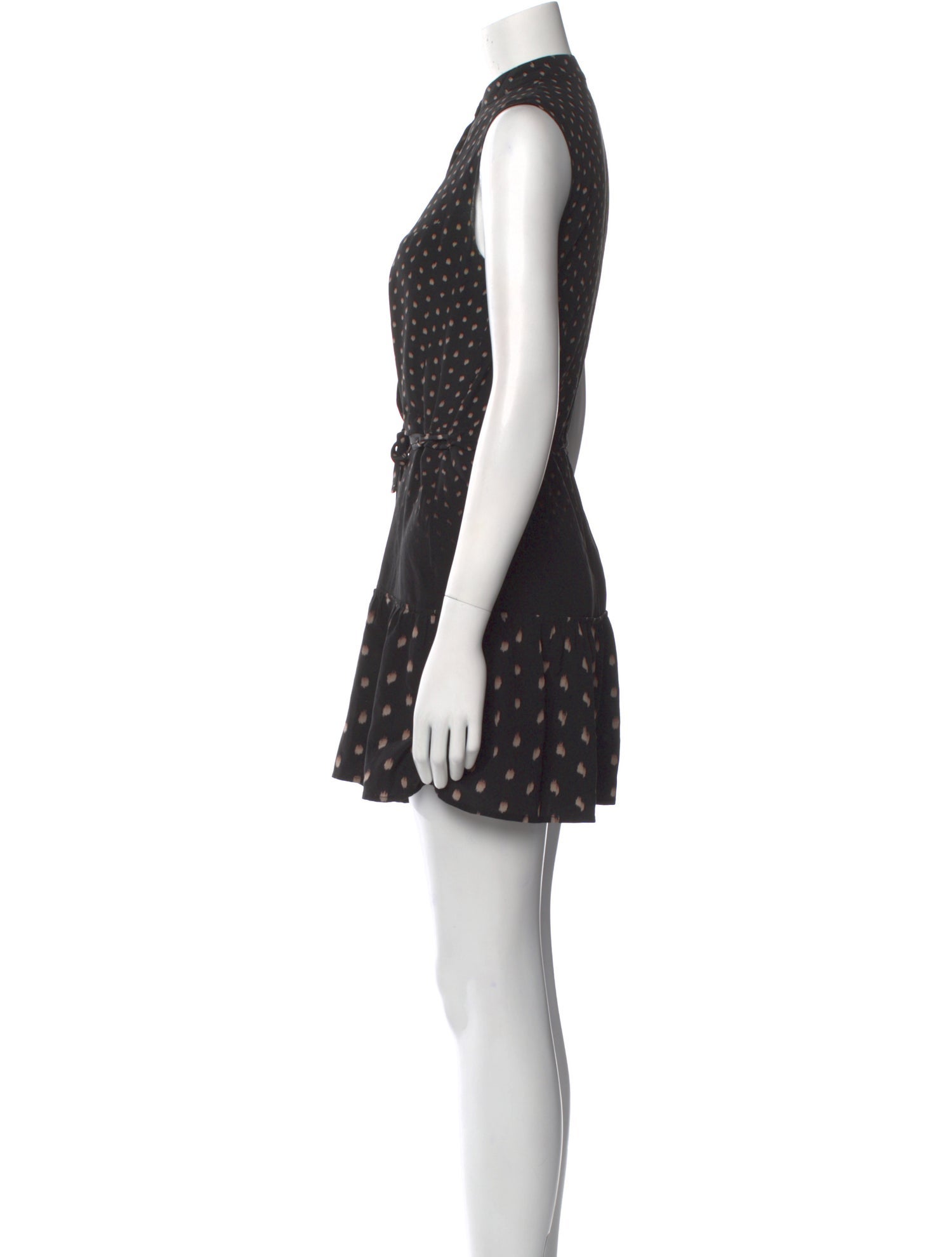 AllSaints Silk Mini Dress