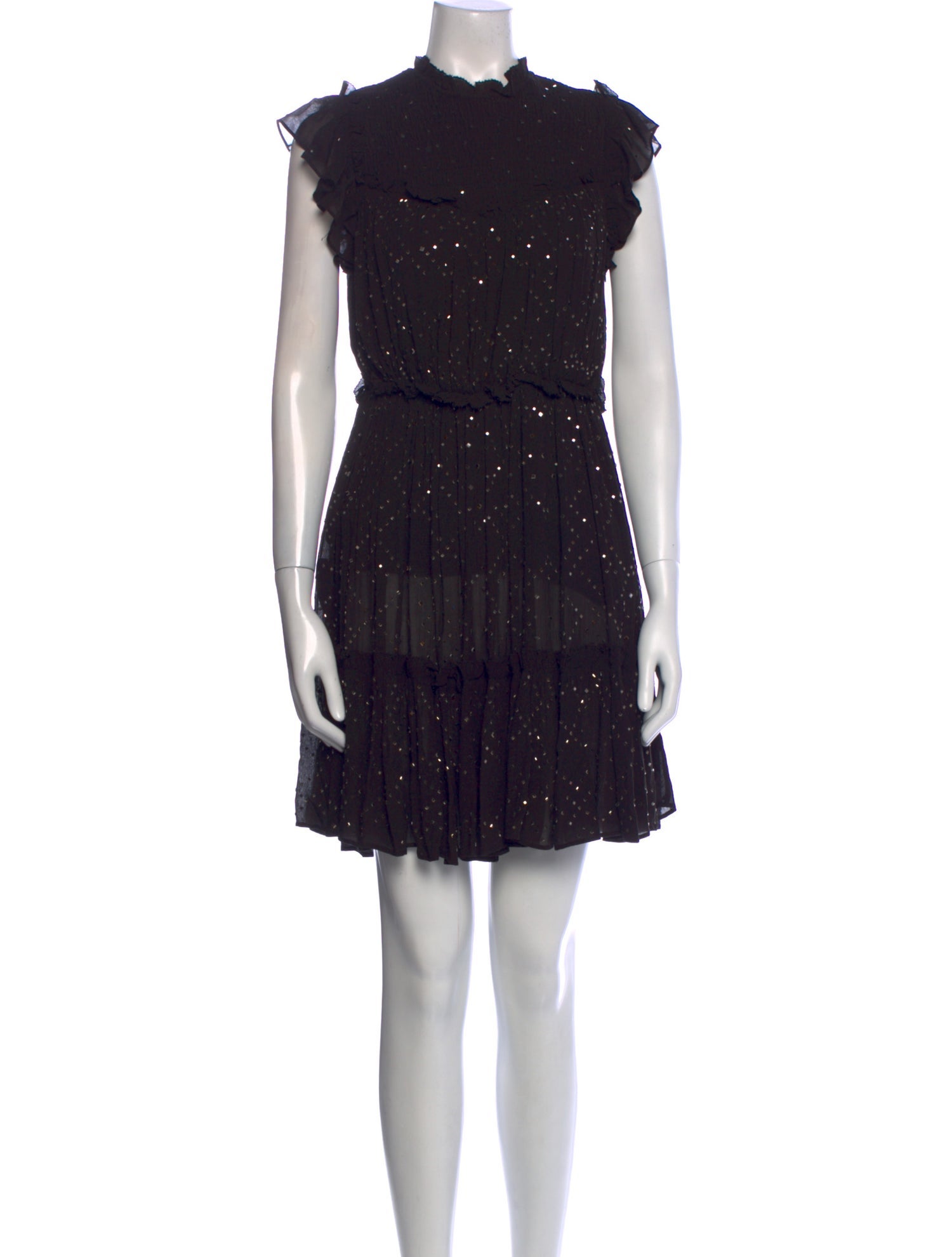 AllSaints Striped Mini Dress