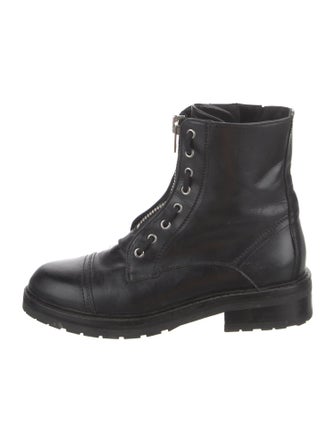 AllSaints Leather Combat Boots