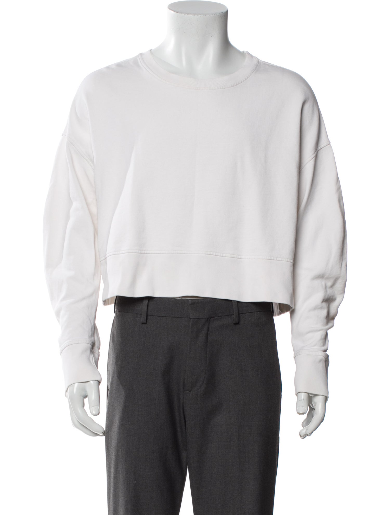 AllSaints Crew Neck Long Sleeve Sweatshirt