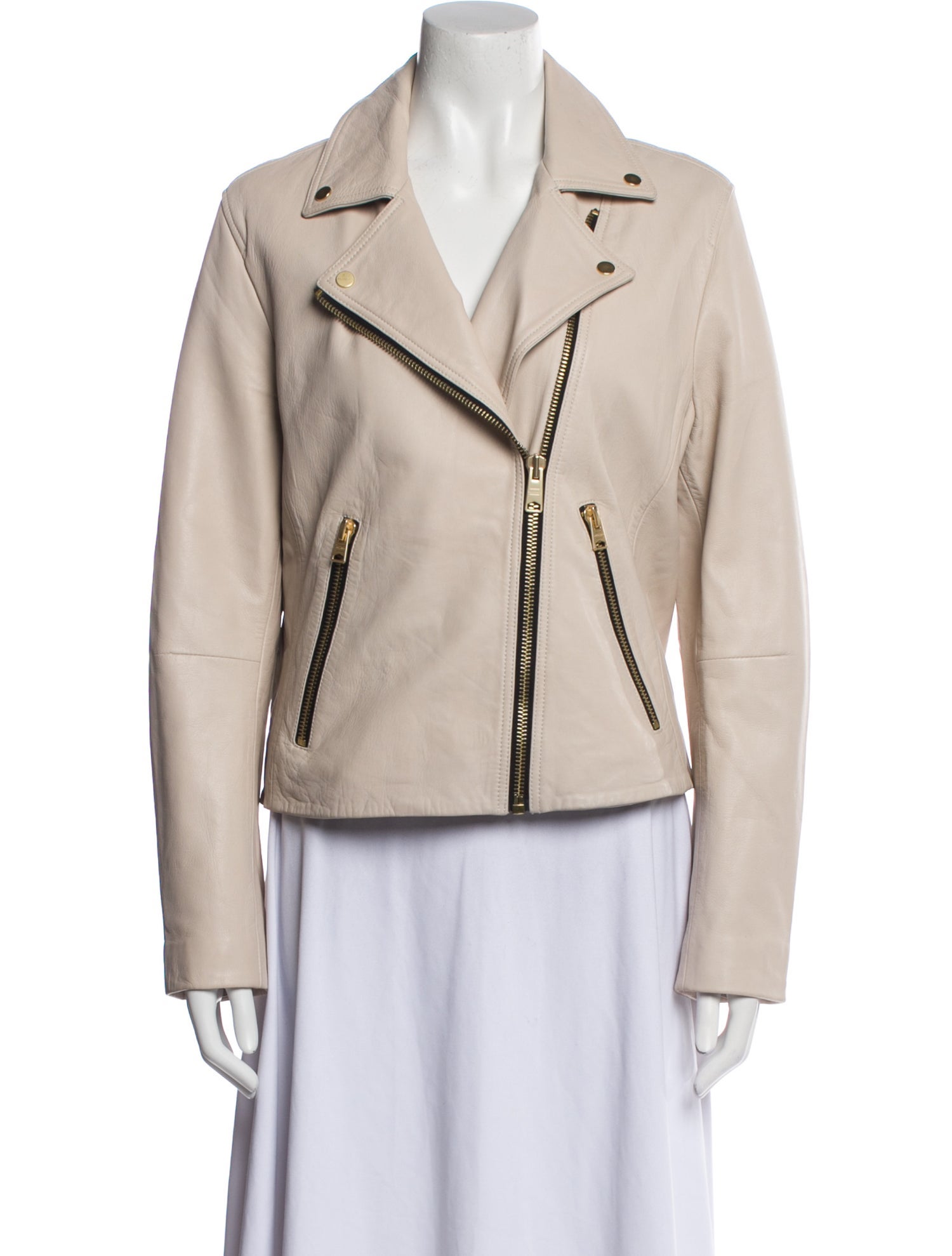 AllSaints Leather Biker Jacket