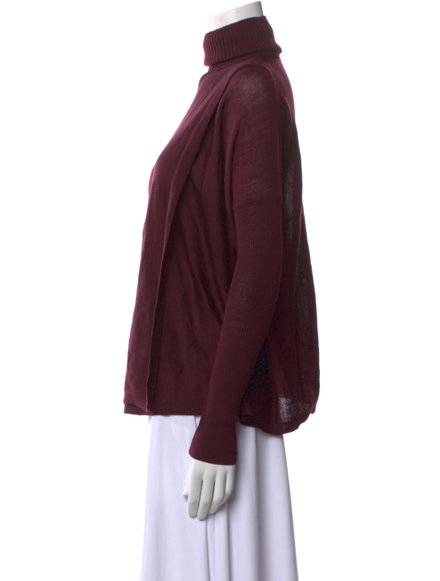 AllSaints Merino Wool Turtleneck Sweater