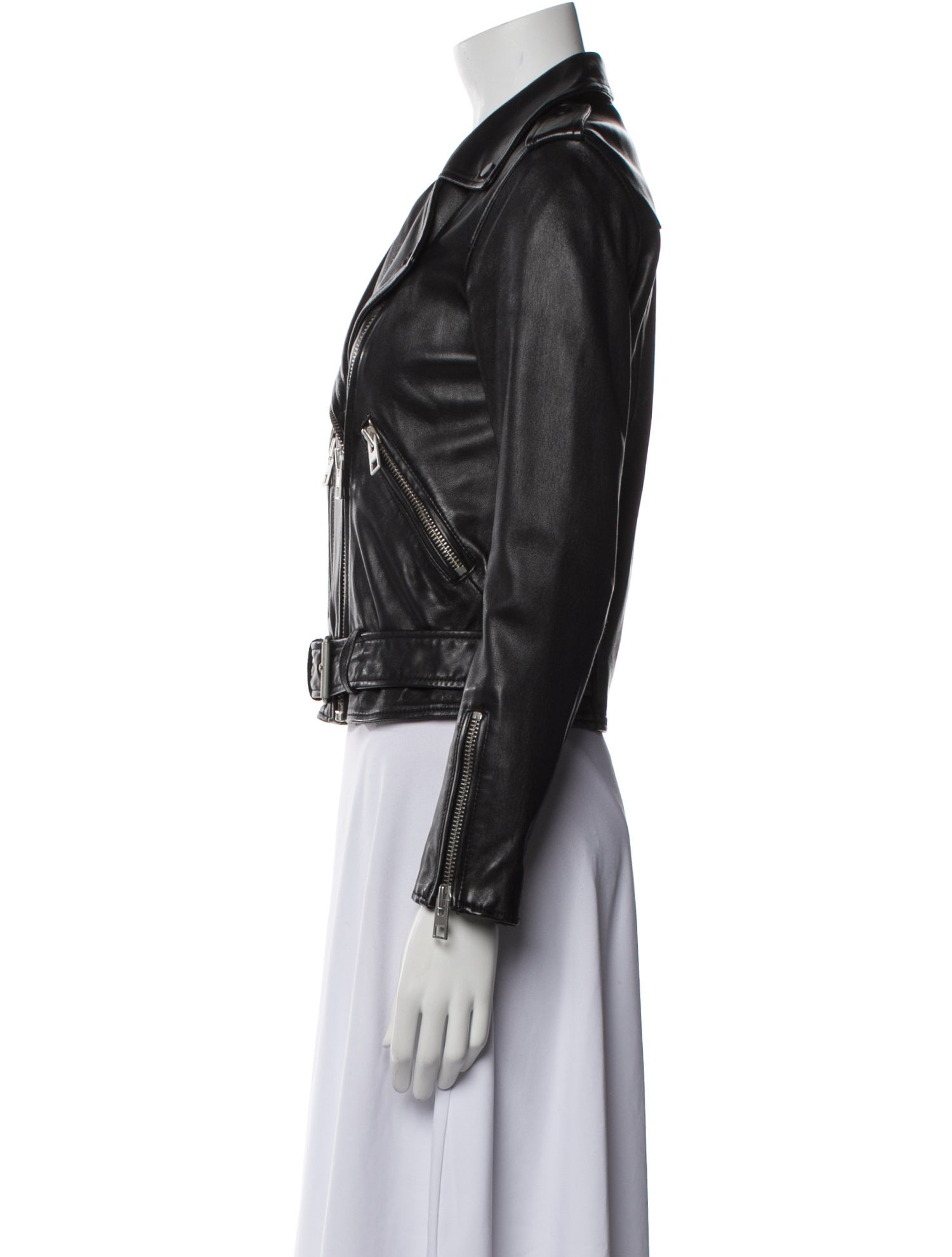 AllSaints Leather Biker Jacket