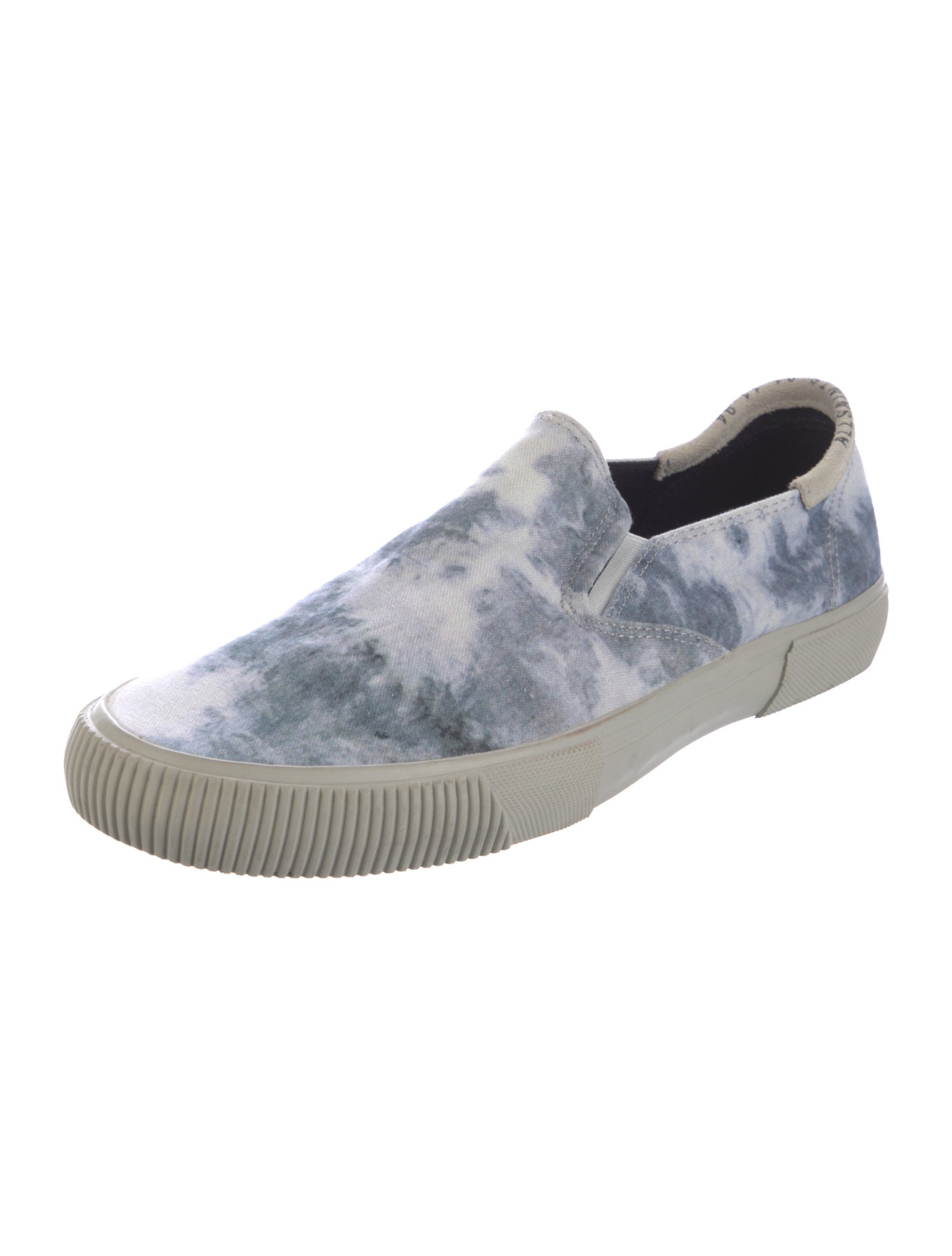 AllSaints Canvas Tie-Dye Print Sneakers