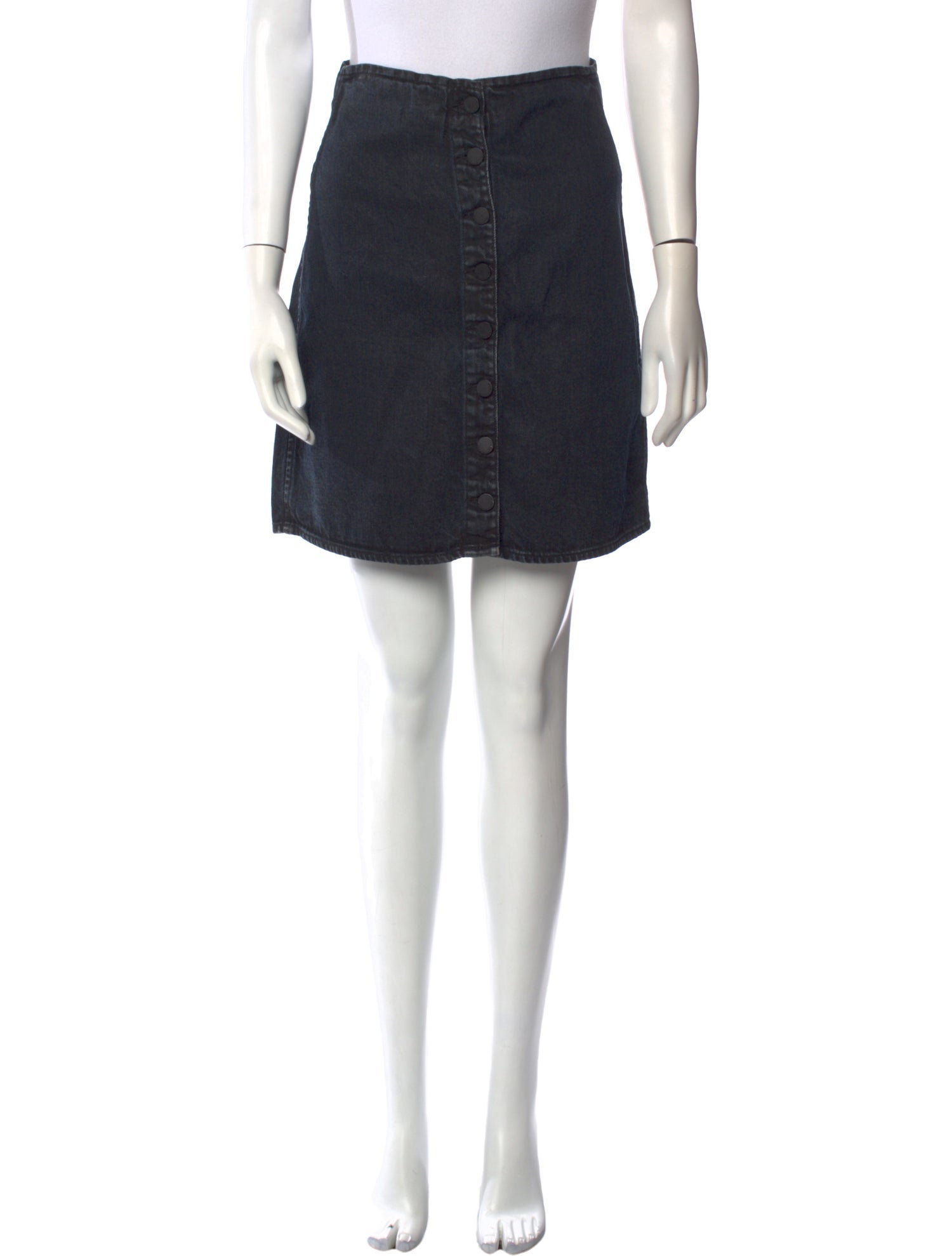 AllSaints Distressed Accents Mini Skirt