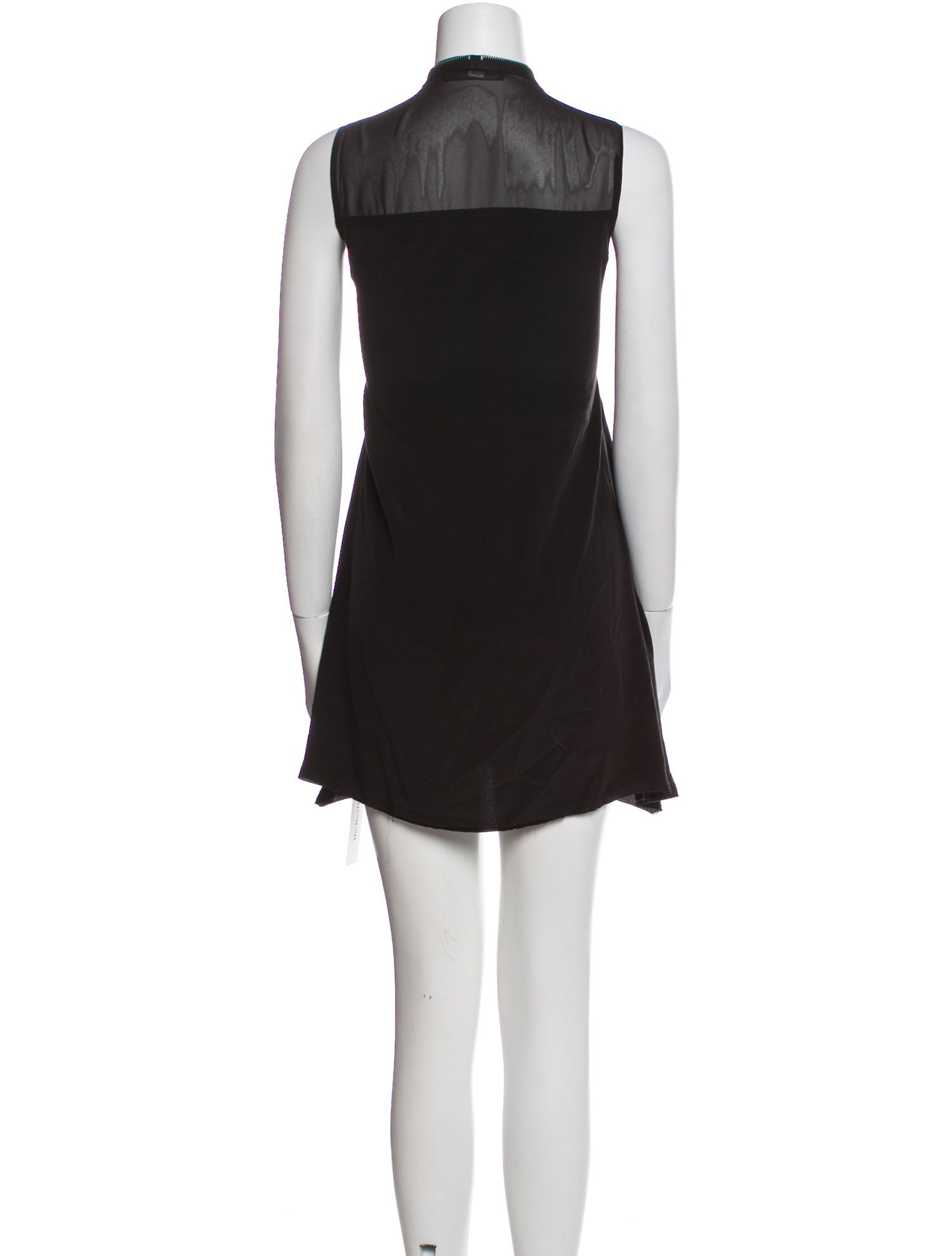 AllSaints Silk Mini Dress