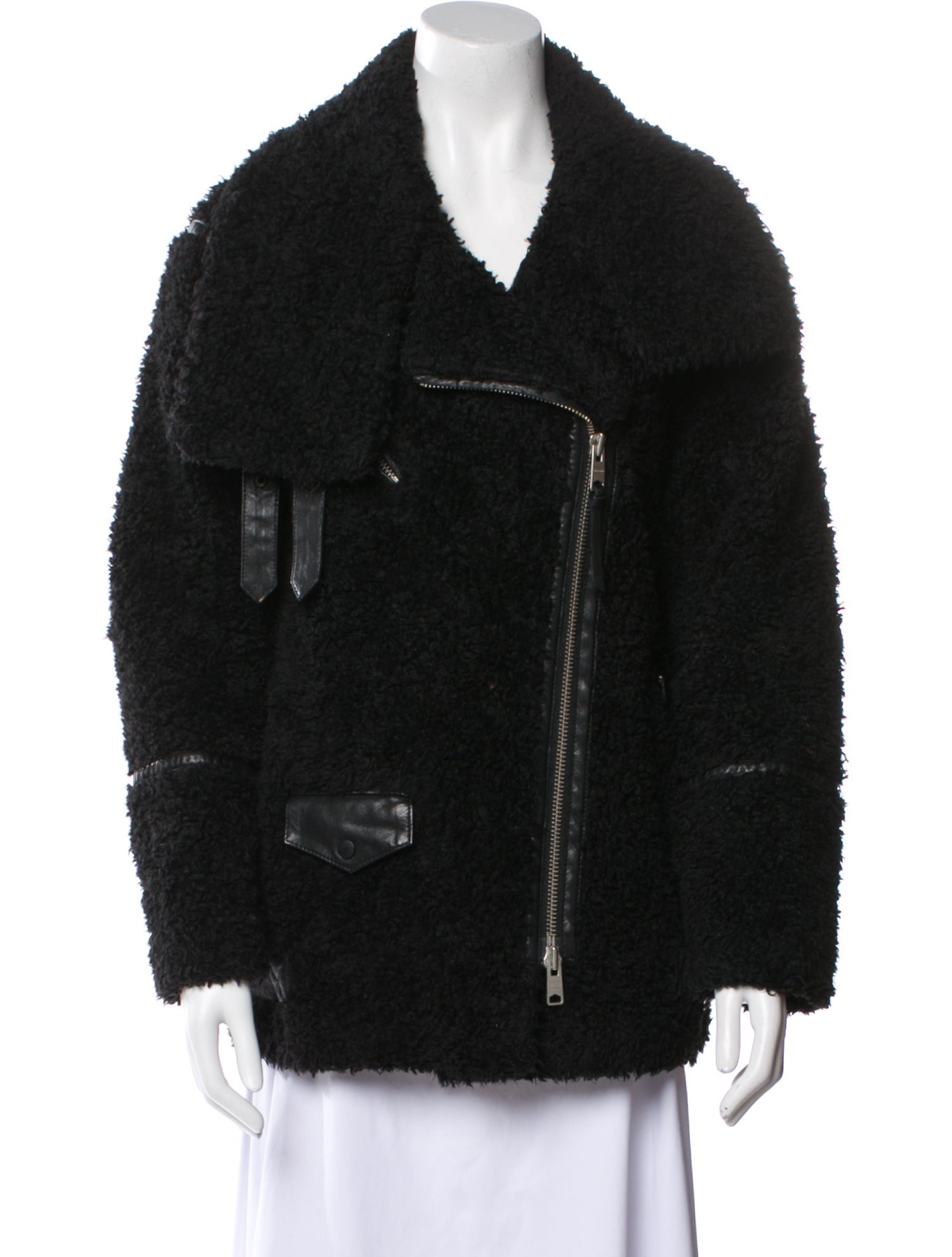 AllSaints Faux Fur Jacket