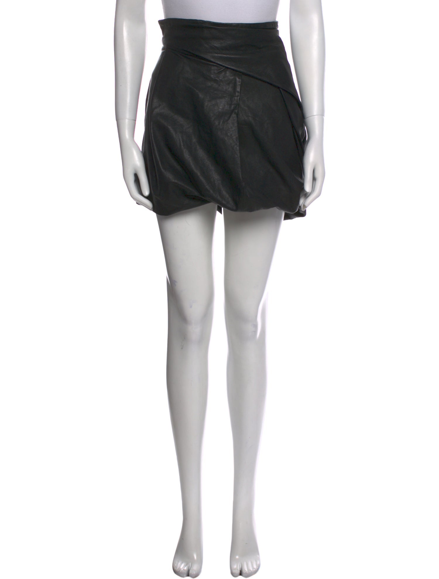 AllSaints Leather Mini Skirt