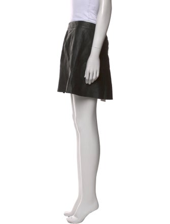 AllSaints Leather Mini Skirt